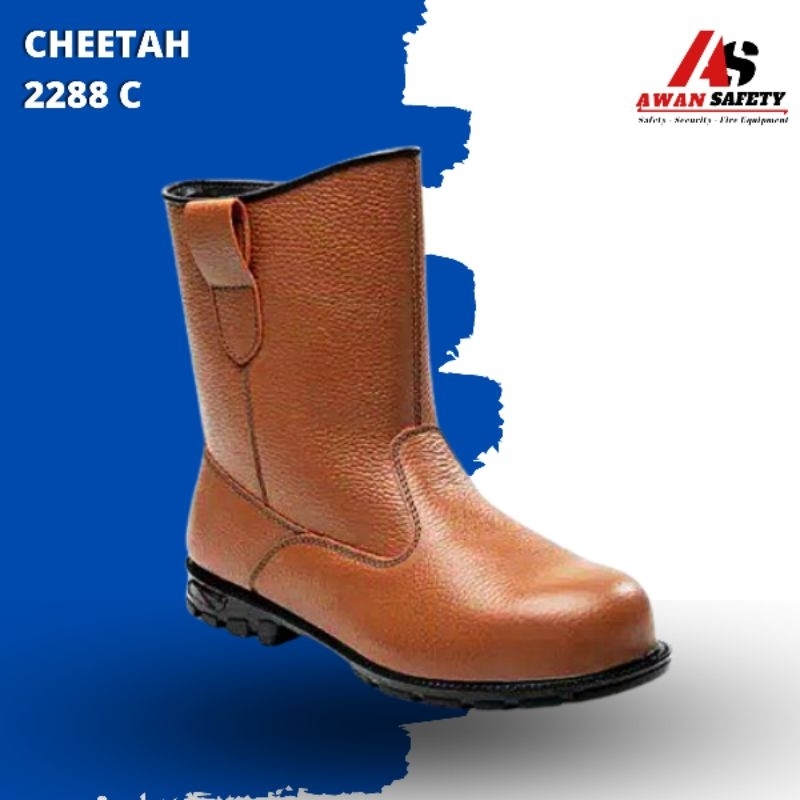 SEPATU SAFETY CHEETAH ORIGINAL 2288C NITRILE BOOTS SAFETY