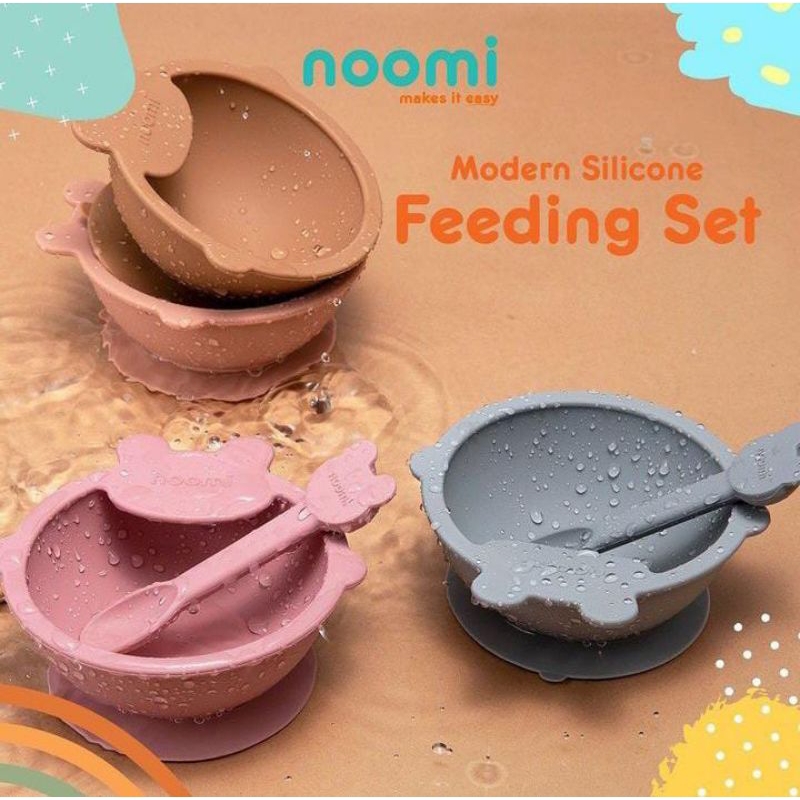 MODERN SILICONE FEEDING SET NOOMI