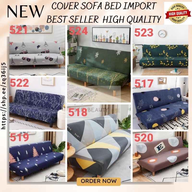 SEETM43 COVER SOFA BED MOTIF COVER SOFA SARUNG SOFA BED ELASTIS COVER SOFA INOAC IFORMA SOFA TAMU FASIA - Cover SOFA BED Sarung SOFA BED stretch elastis NAVY RECTANGLE cover (sarung sofa bed)hanya sarung nya ✅BISA COD✅ COVER SOFA BED ELASTIS / SARUNG SOFA