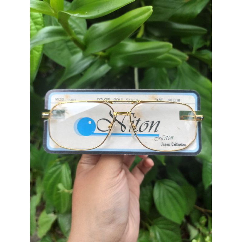 kacamata vintage merk Niton 0481 Japan