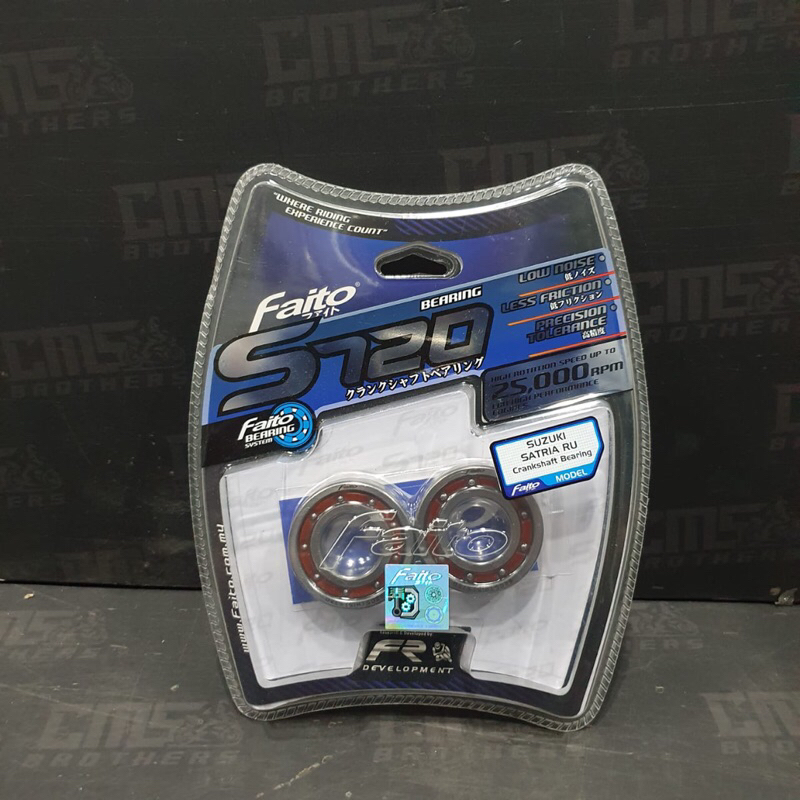 Crankshaft Bearing Lahar Kruk As Faito S720 Suzuki Satria RU 2Tak