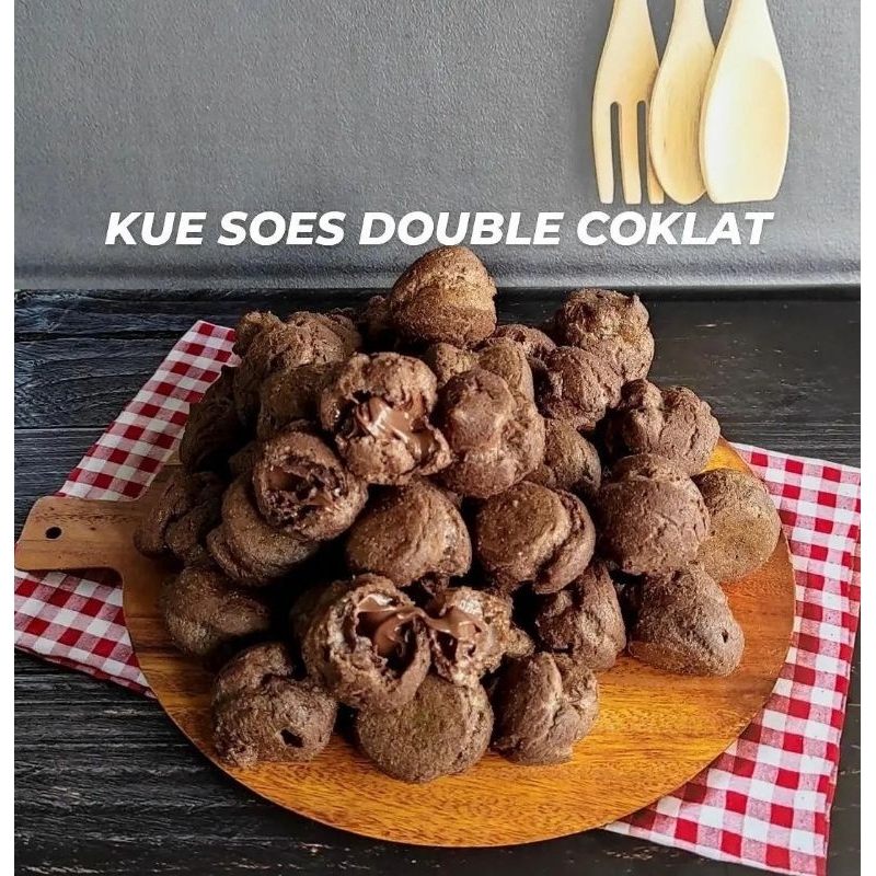 

soes kering double coklat