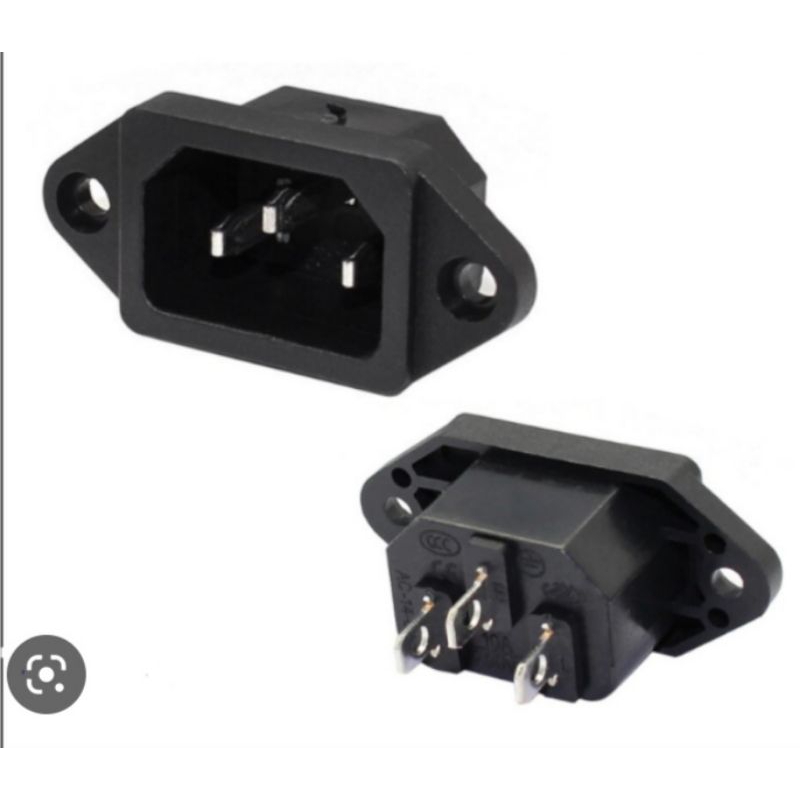 Soket Socket AC 3 Pin - Soket AC komputer - Soket AC Power