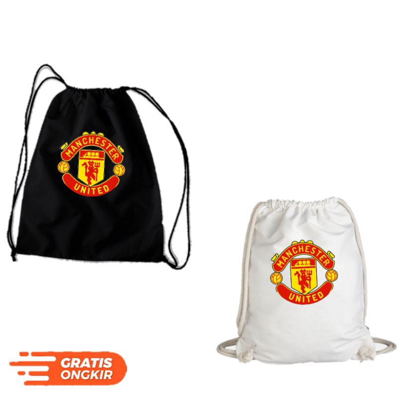 TAS SERUT GENDONG /TAS GENDONG WANITA /TAS OLAHRAGA FUTSAL MANCHESTER UNITED /SLINGBAG PRIA WANITA TERMURAH