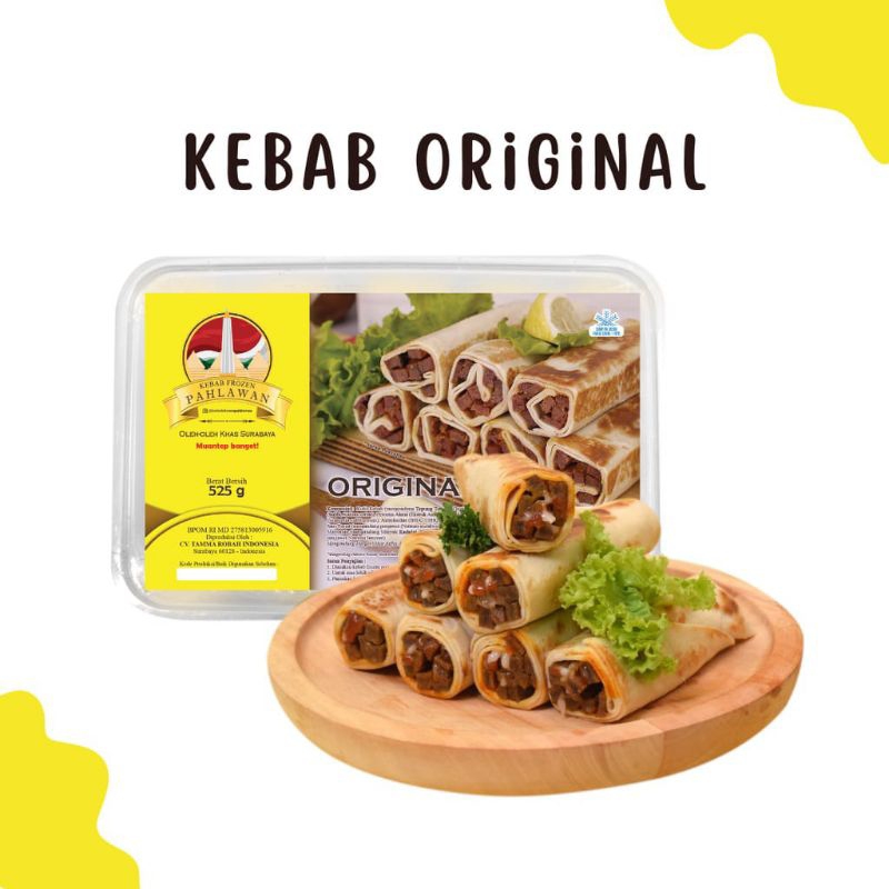 

Kebab Frozen Mini Pahlawan (isi 10)