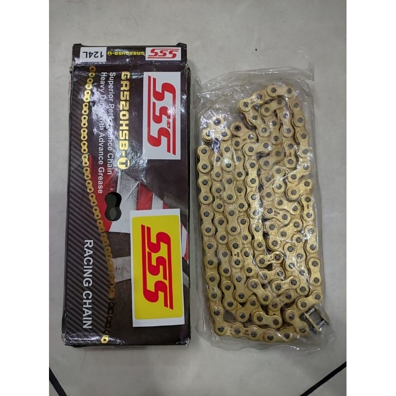 RANTAI SSS UKURAN 520 WARNA GOLD