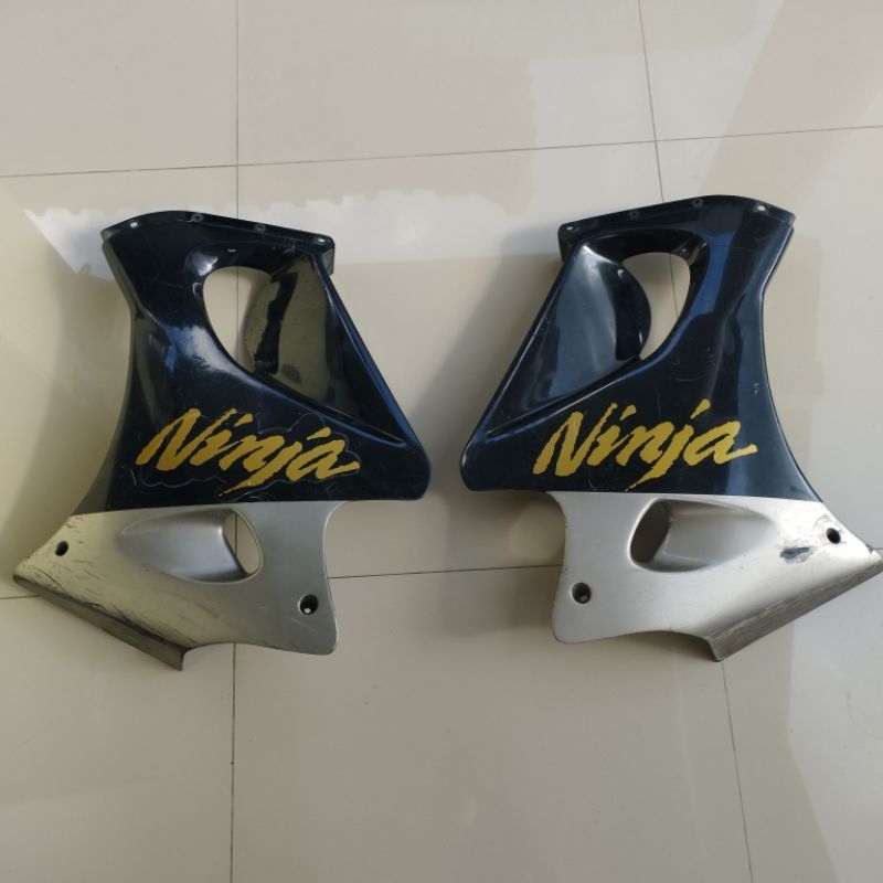 cover body fairing samping sayap samping kanan kiri cover body Kawasaki ninja rr old original