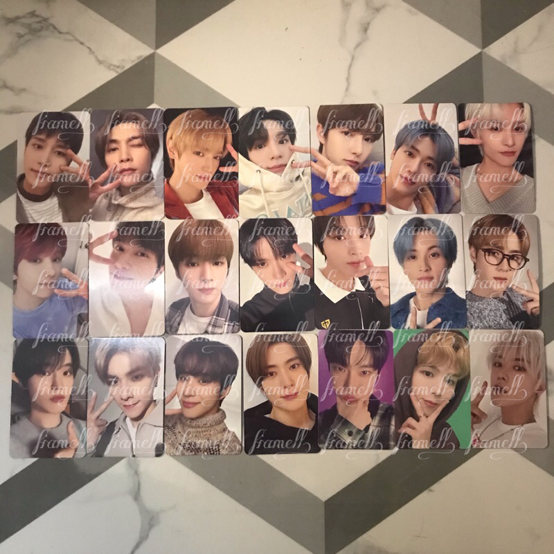 SHARING DAN PAIRING MD NCT HOME BINDER DAN PHOTOCARD SET