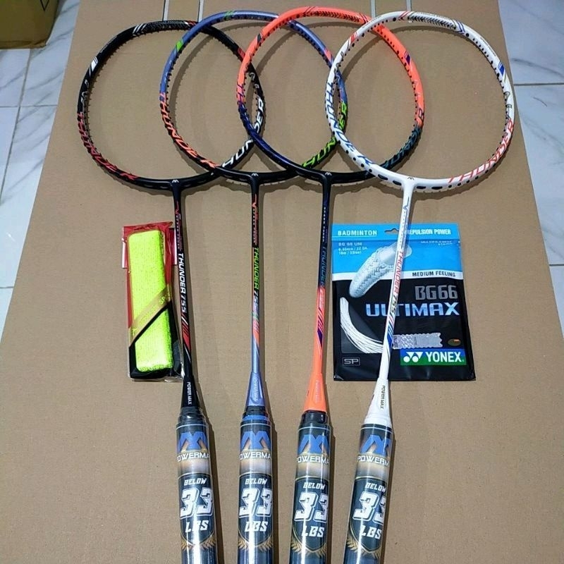 Raket Badminton Power Max Thunder 755 Original