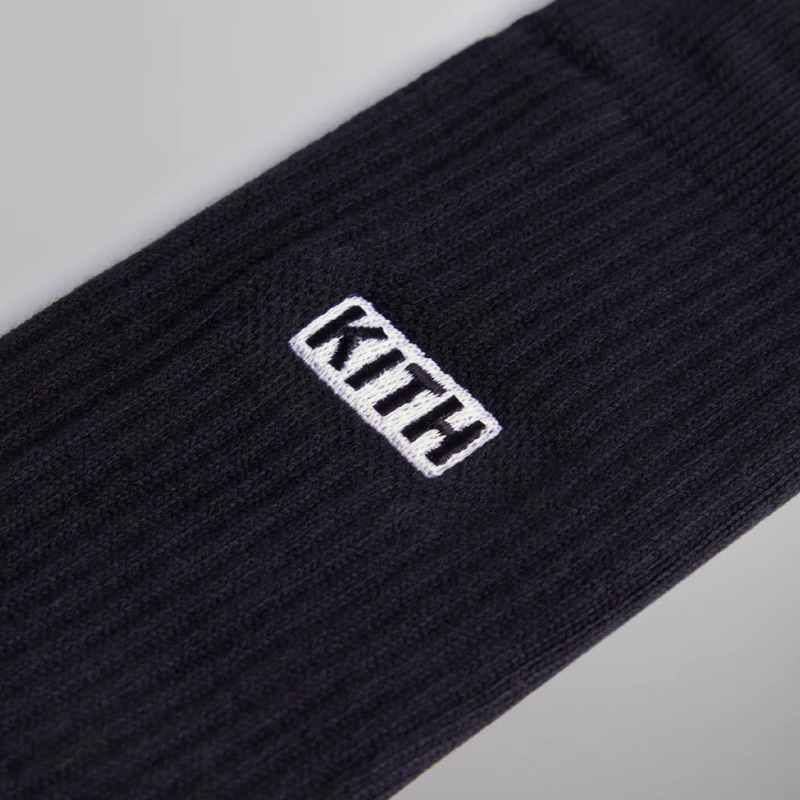 Kith Classics x Stance 2.0 Crew Sock Black