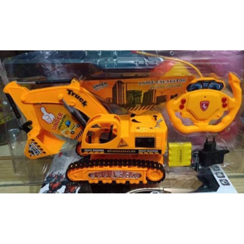 Mainan Anak Beko Remote Control Large Excavator / RC TRUCK BEKO 1016A