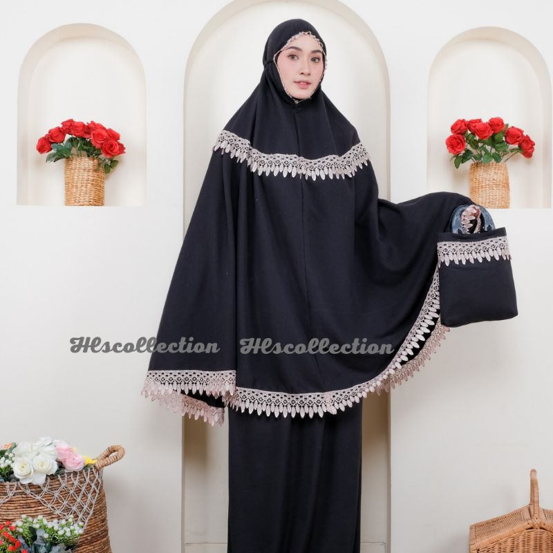 Mukena Dewasa Katun Premium Mukenah Dewasa RANIAseries