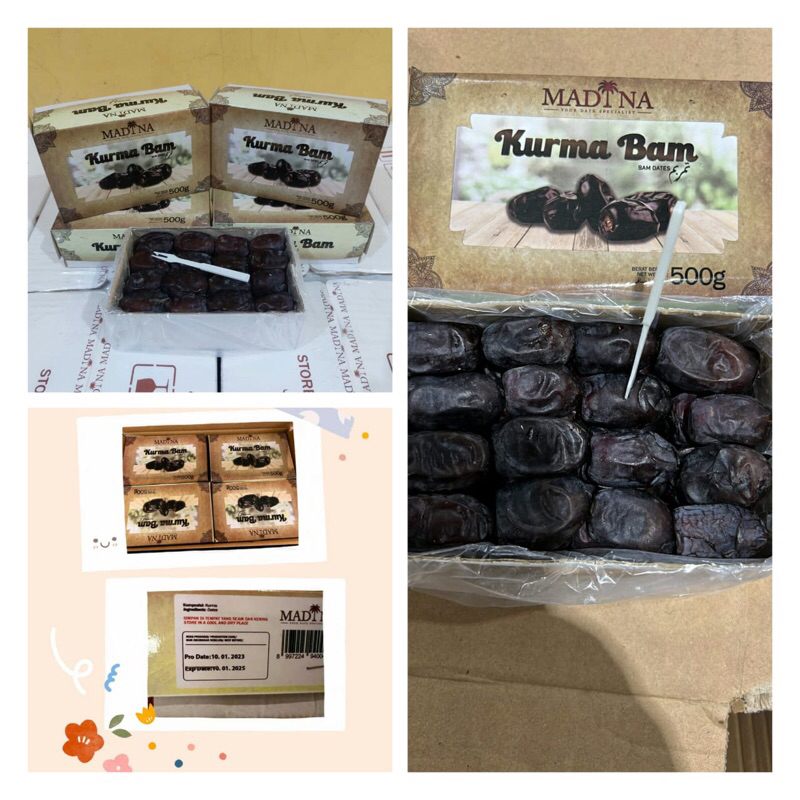 

Kurma Bam Madina 500gr