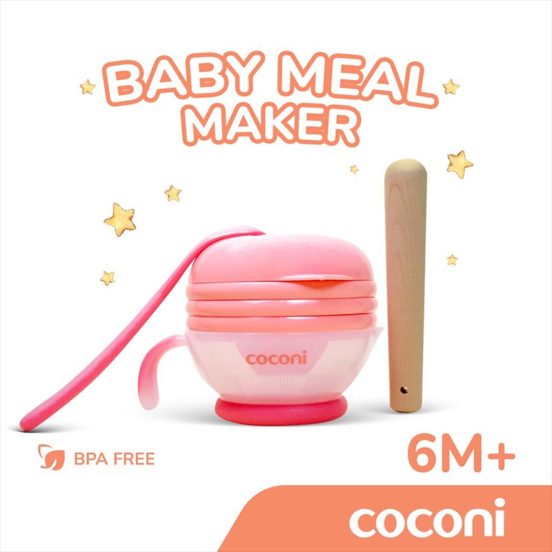 Coconi Baby Food Maker Set / Alat Penghalus Makanan Bayi MPASI