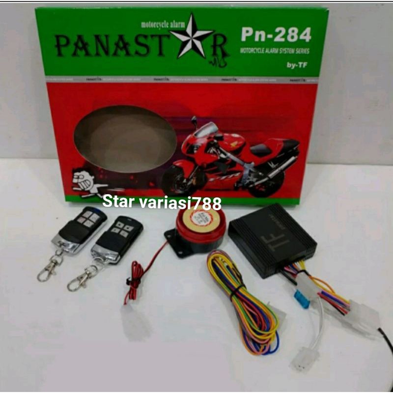 Alarm motor remote / alarm motor panastar anti-theft alarm