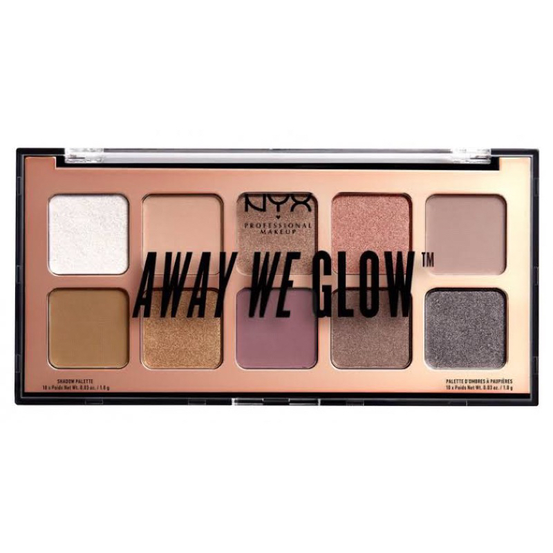 NYX Eyeshadow Away We Glow Lovebeam (ORIGINAL USA 100%)