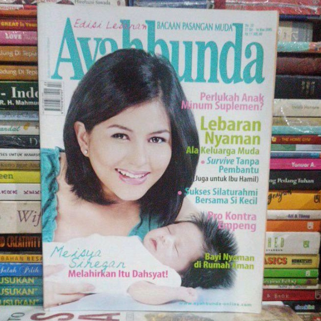 MAJALAH AYAHBUNDA ORIGINAL NO. 22 / 27 - OKTOBER - 15 NOVEMBER 2005 BEKAS