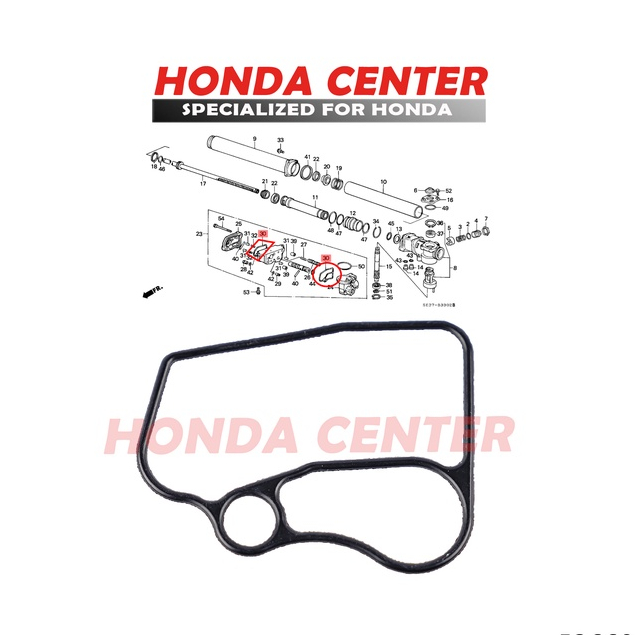 seal oring port kit B power stering steering accord executive prestige 1984 1985 1986 1987 1988 1989 civic nouva nova lx grand 1988 1989 1990 1991