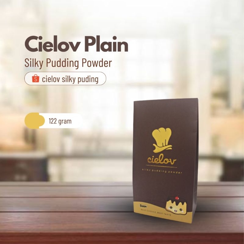 

Cielov Silky Pudding Powder Plain 122 gram