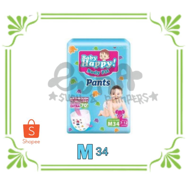 BABY HAPPY PANTS S38/M34/L30