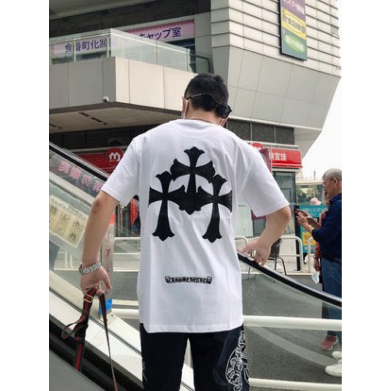 Chrome Hearts Tshirt Baju Kaos Street Style Oversize Tshirt