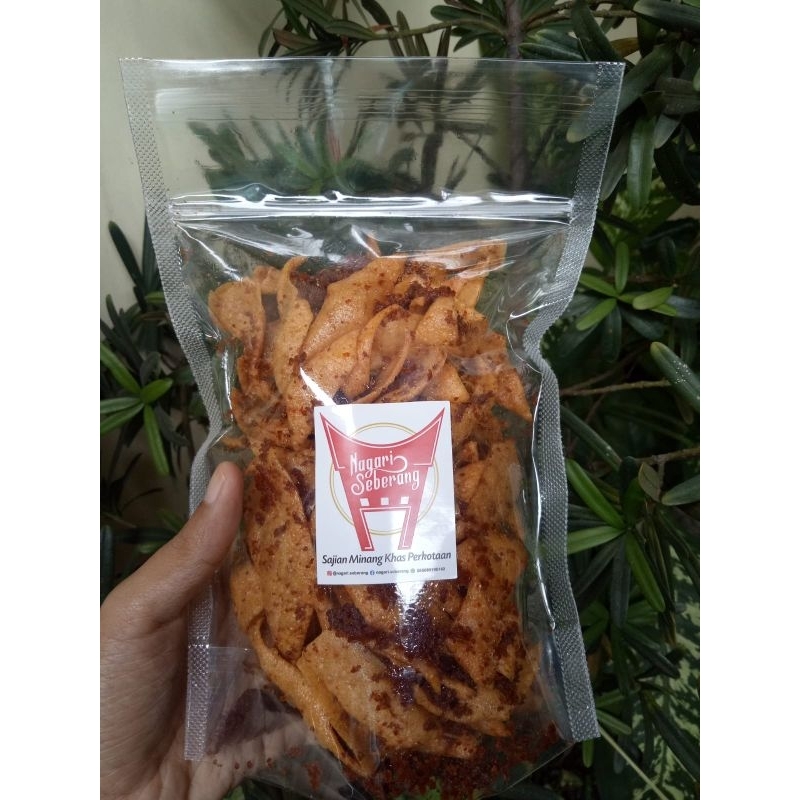 

rendang telor krispi