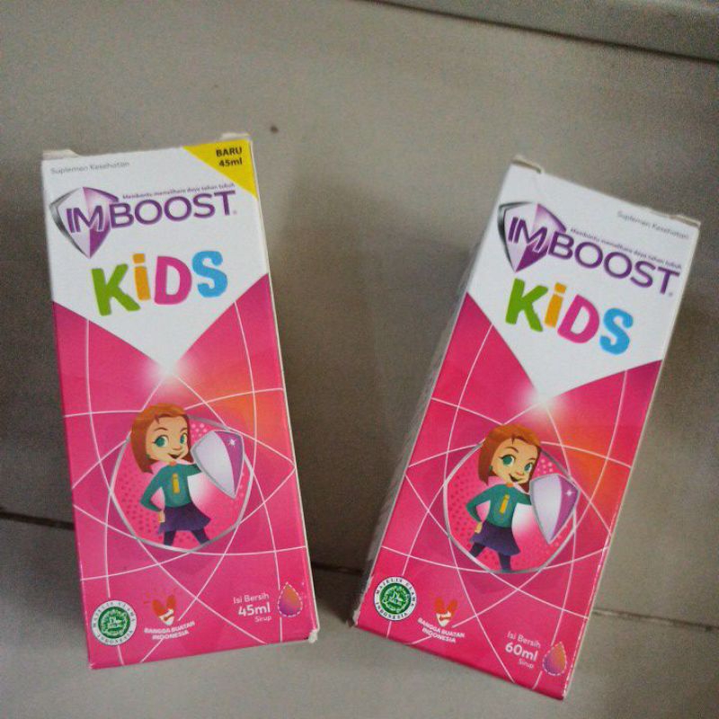 imboost Imboost Kids 21 Tablet Hisap dan Sirup Vitamin Anak Menjaga daya tahan tubuh