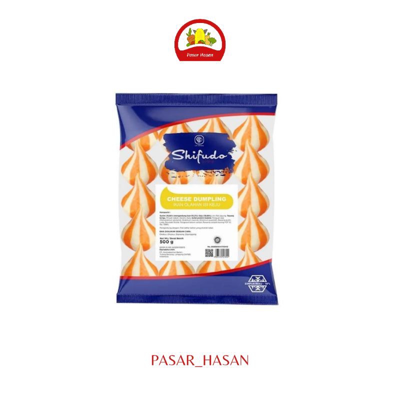 

500gr Dumpling Cheese Shifudo | Frozen Food | Pasar Hasan