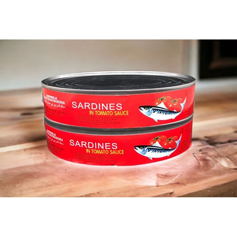 

Sardines In Tomato Sauce ~ Sarden Ikan Dalam Kaleng 397 Gram