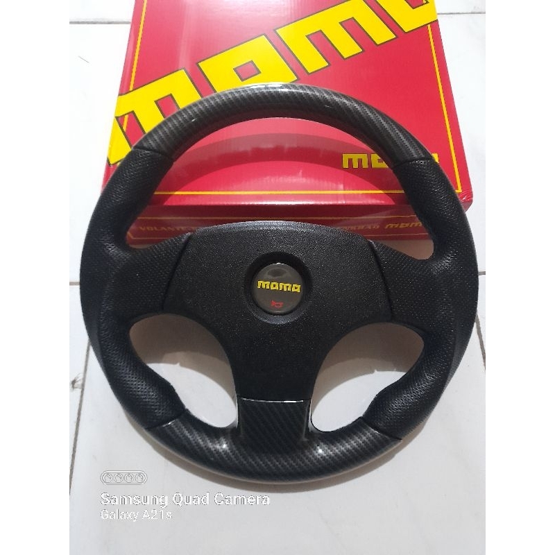 STIR MOMO RACING MOBIL UNIVERSAL 14 INC. WOOD DAN CARBON AK8943
