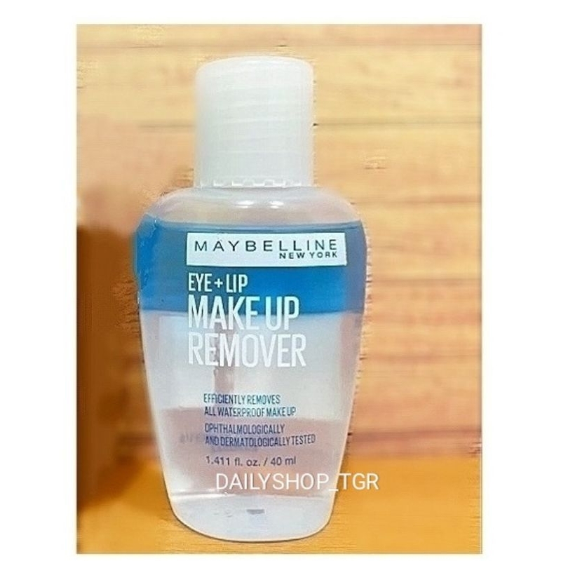 [EXP 2025] Maybelline eye + lip Makeup Remover make up