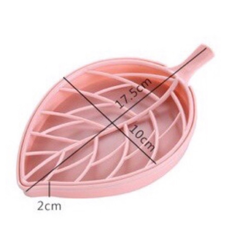 Tempat Sabun Mandi Bentuk Daun Sabun Batang Wadah Sabun Mandi Peralatan Kamar Mandi GSF 125