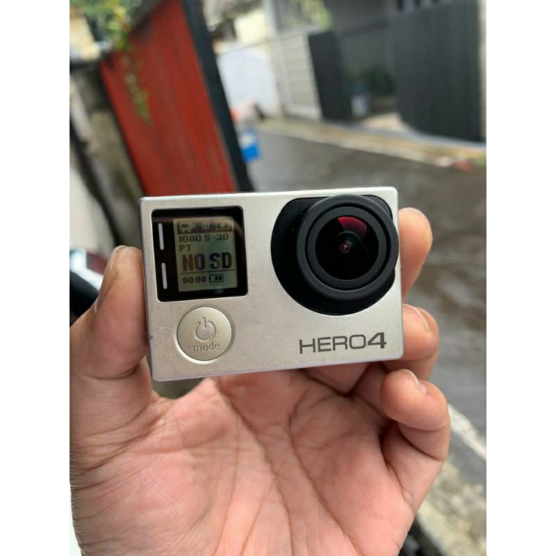 action cam GoPro hero 4 silver (bekas/second) mulus