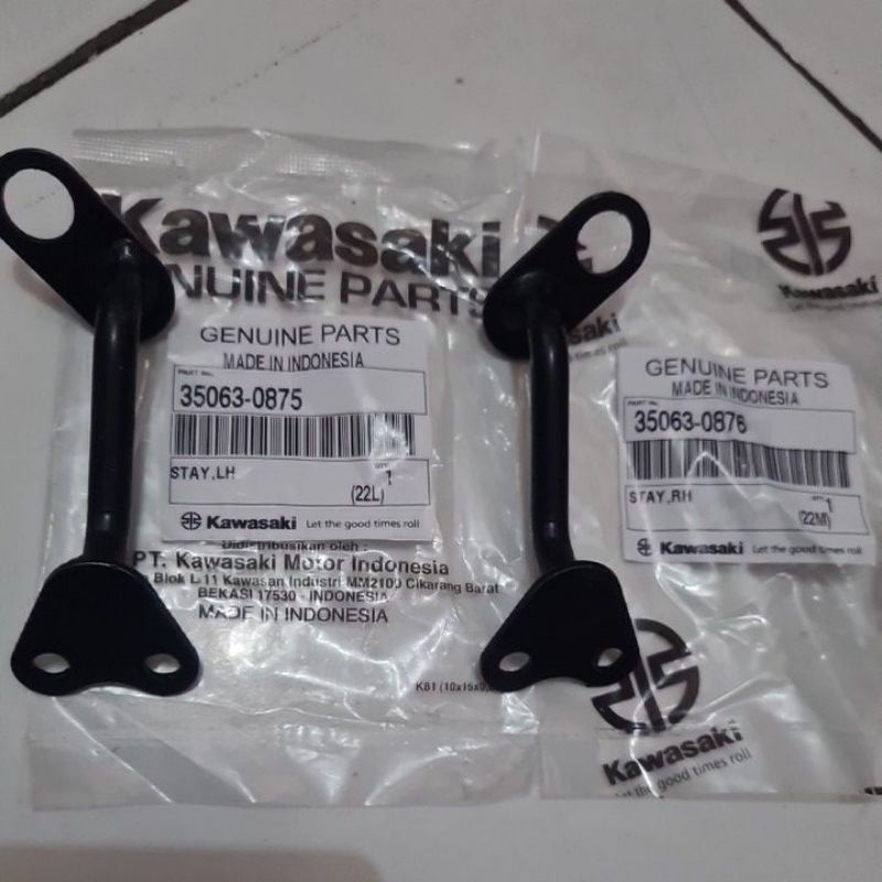 breket sambungan fairing ninja rr new spasang