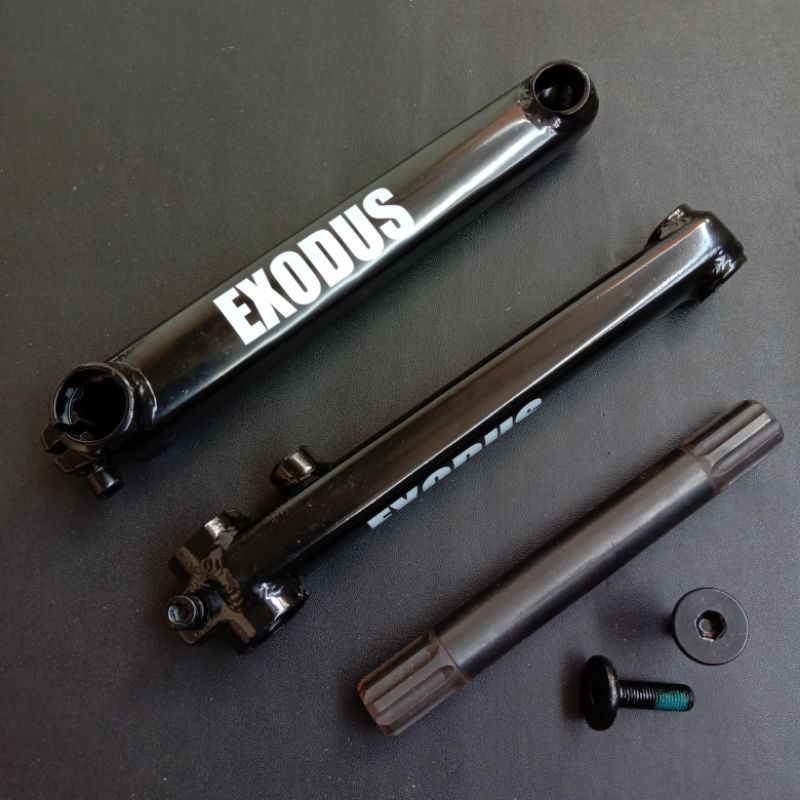 exodus crank sepeda bmx dj 175mm 3pc