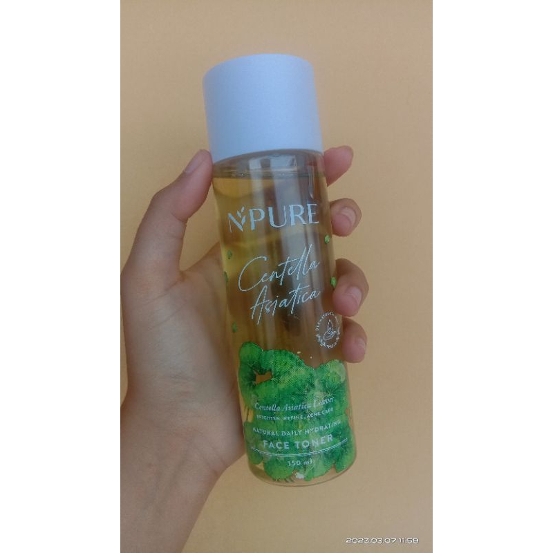 PRELOVED TONER NPURE CENTELLA ASIATICA