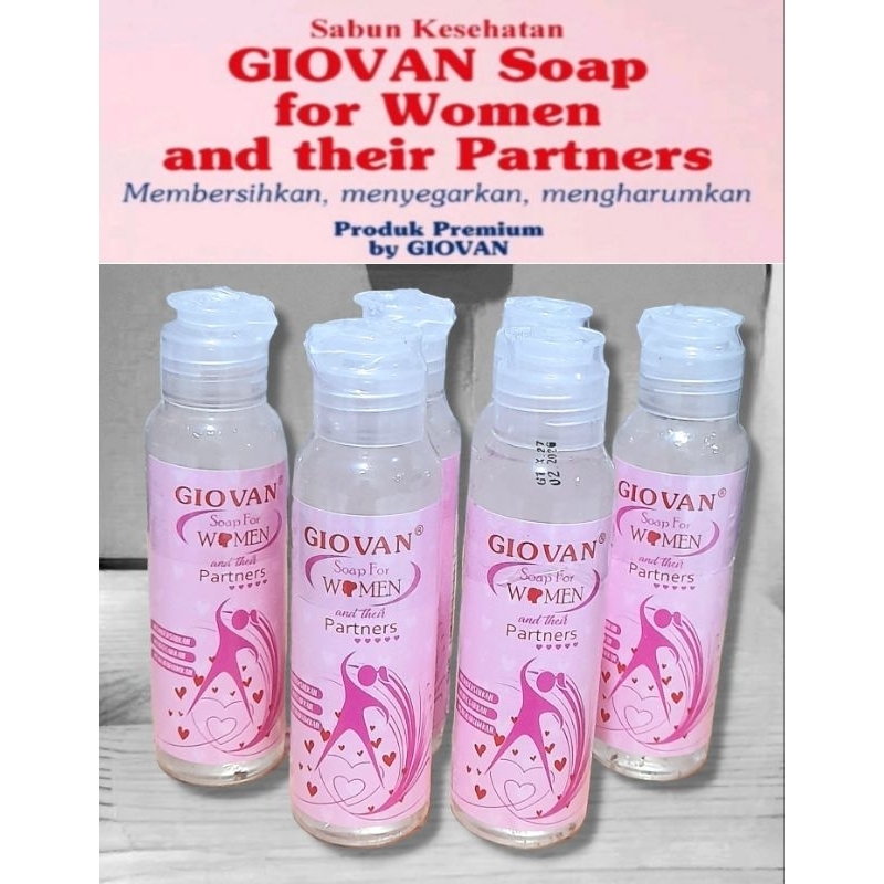 SABUN GIOVAN (RED/WOMEN) / SABUN KHUSUS WANITA