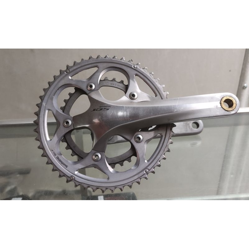 crank ht2 shimano 105 5750 50 34T second siap pakai