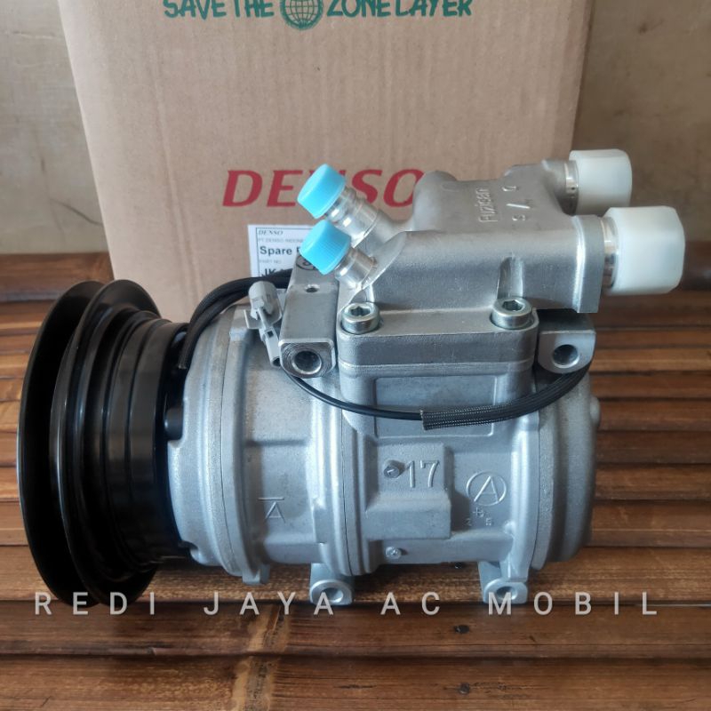 KOMPRESSOR ELF COMPRESSOR AC ELF ISUZU ELF DENSO ORI