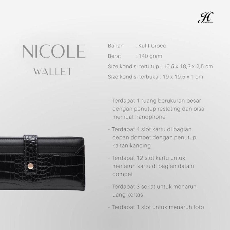 JIMS HONEY DOMPET PANJANG WANITA NICOLE WALLET