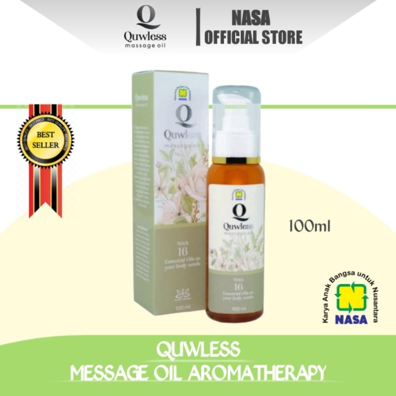 Quwless Massage Oil Aromatherapy Nasa