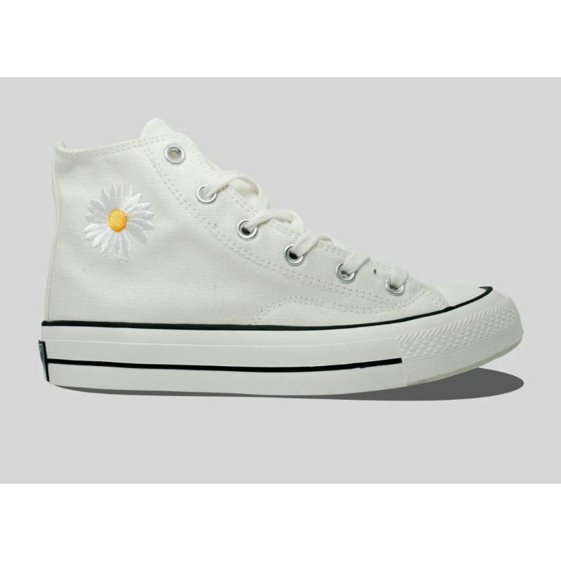 sepatu converse peaceminusone sneakers wanita motif bunga