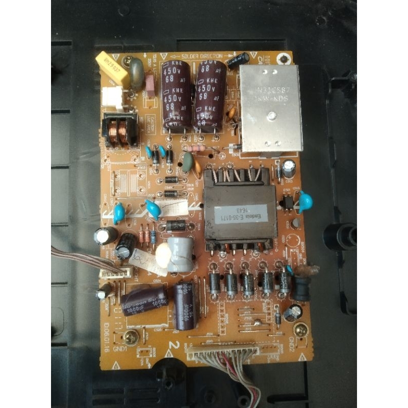 PSU powersapply regulator tv Polytron  pld 32v710 32v710 PLD32V710