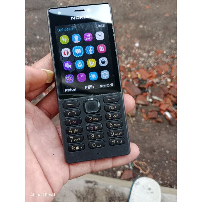 NOKIA 216. KAMERA DEPAN BELAKANG. BATRE TAHAN LAMA. ORIGINAL.