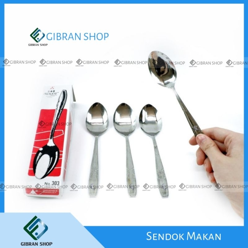 SENDOK MAKAN REGENT 303 STAINLESS STEEL (12pcs)/1 Lusin Murah