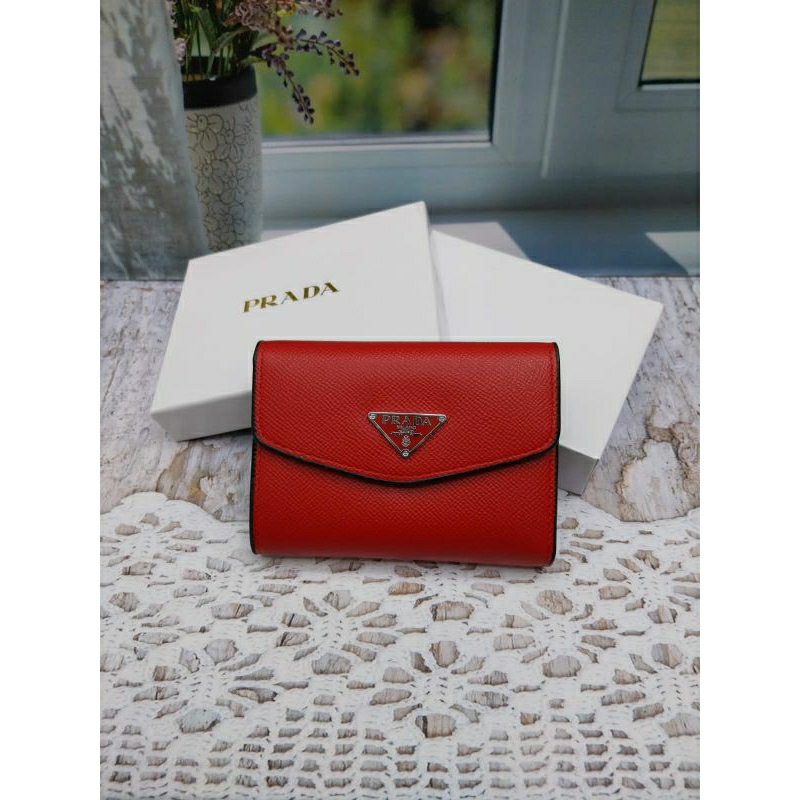 New Dompet Mini Wallet Prad O Milan Freee Box