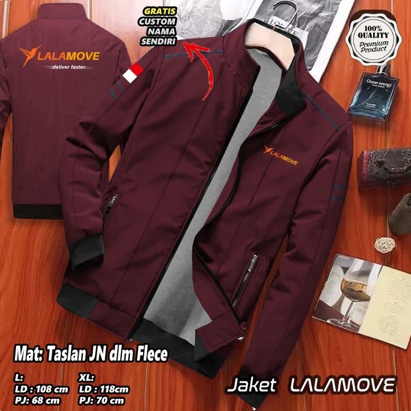 JAKET DRIVER LALAMOVE || JAKET EXSPEDISI LALAMOVE INDONESIA | JAKET EXSPEDISI LALAMOVE