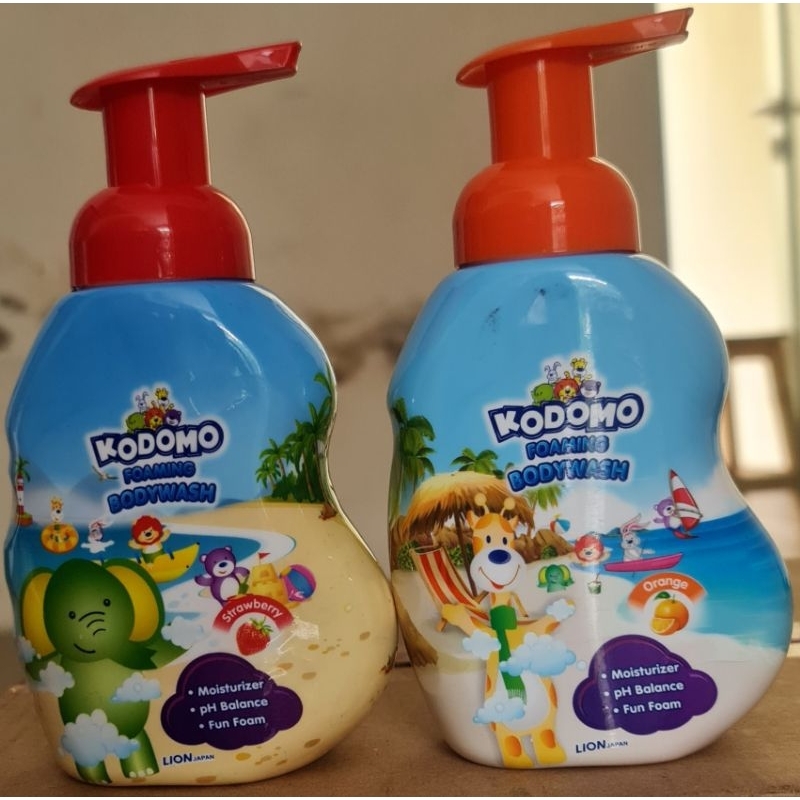 kodomo foaming bodywash 250ml