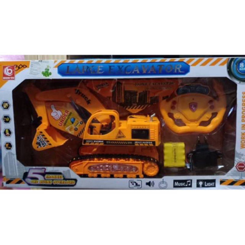 Mainan Anak Beko Remote Control Large Excavator / RC TRUCK BEKO 1016A