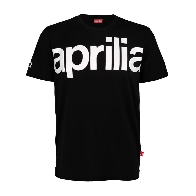 Aprilia T Shirt Black Original Vespa